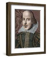 William Shakespeare (Stratford-On-Avon, 1564-1616). English Writer-Prisma Archivo-Framed Photographic Print