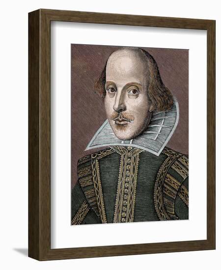 William Shakespeare (Stratford-On-Avon, 1564-1616). English Writer-Prisma Archivo-Framed Photographic Print