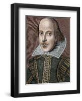 William Shakespeare (Stratford-On-Avon, 1564-1616). English Writer-Prisma Archivo-Framed Photographic Print