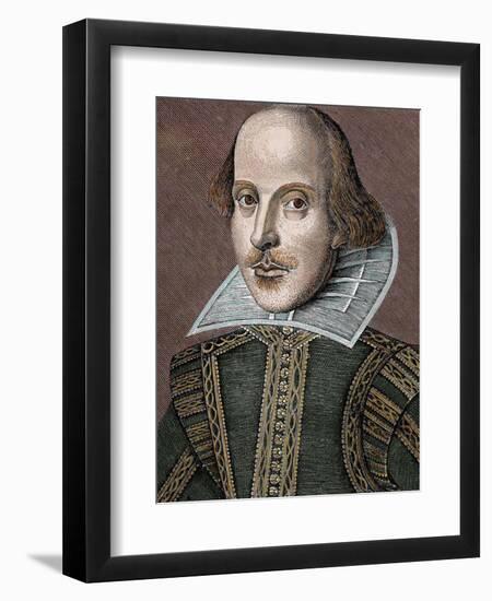 William Shakespeare (Stratford-On-Avon, 1564-1616). English Writer-Prisma Archivo-Framed Photographic Print