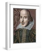 William Shakespeare (Stratford-On-Avon, 1564-1616). English Writer-Prisma Archivo-Framed Photographic Print