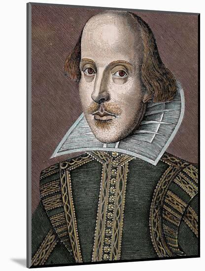 William Shakespeare (Stratford-On-Avon, 1564-1616). English Writer-Prisma Archivo-Mounted Photographic Print