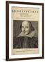 William Shakespeare-Droeshout-Framed Giclee Print