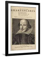 William Shakespeare-Droeshout-Framed Giclee Print