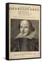 William Shakespeare-Droeshout-Framed Stretched Canvas