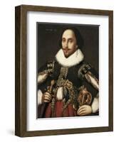 William Shakespeare-Louis Coblitz-Framed Art Print