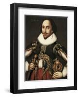 William Shakespeare-Louis Coblitz-Framed Art Print