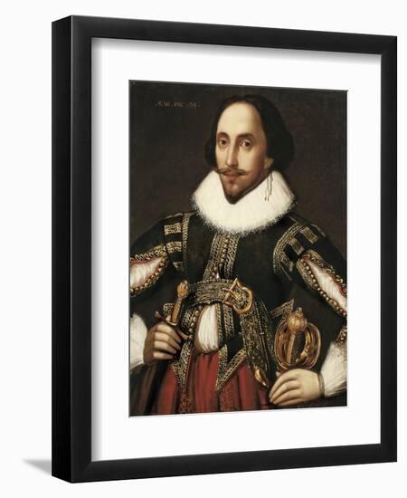 William Shakespeare-Louis Coblitz-Framed Art Print