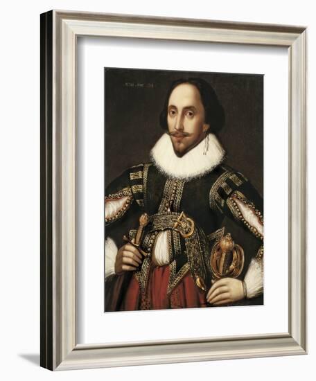 William Shakespeare-Louis Coblitz-Framed Art Print