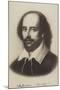 William Shakespeare-null-Mounted Giclee Print