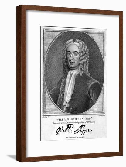 William Shippen-S Harding-Framed Art Print