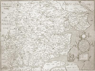 Map of Essex, 1602/03