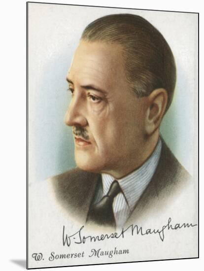 William Somerset Maugham, British Author of Novels, Plays and Short Stories, 1927-Somerset Maugham-Mounted Giclee Print