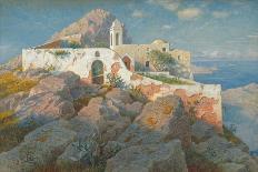 Santa Maria a Cetrella, Anacapri. Dated: c. 1892. Dimensions: sheet: 38 x 56 cm (14 15/16 x 22 1...-William Stanley Haseltine-Poster