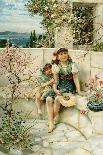 Children by the Mediterranean-William Stephen Coleman-Giclee Print