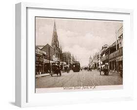 William Street in Perth, Western Australia-null-Framed Photographic Print