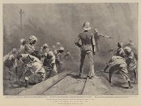 Rival Representatives of Law and Order at Shanghai, a Native Procession in the British Settlement-William T. Maud-Giclee Print
