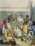 The Village Barber, 1842-William Tayler-Framed Giclee Print