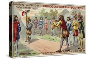 William Tell Is Forced by the Tyrant Gessler to Shoot an Apple from His Son's Head-null-Stretched Canvas