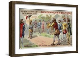 William Tell Is Forced by the Tyrant Gessler to Shoot an Apple from His Son's Head-null-Framed Giclee Print
