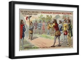 William Tell Is Forced by the Tyrant Gessler to Shoot an Apple from His Son's Head-null-Framed Giclee Print