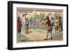 William Tell Is Forced by the Tyrant Gessler to Shoot an Apple from His Son's Head-null-Framed Giclee Print