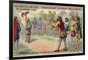 William Tell Is Forced by the Tyrant Gessler to Shoot an Apple from His Son's Head-null-Framed Giclee Print