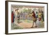 William Tell Is Forced by the Tyrant Gessler to Shoot an Apple from His Son's Head-null-Framed Giclee Print