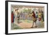 William Tell Is Forced by the Tyrant Gessler to Shoot an Apple from His Son's Head-null-Framed Giclee Print