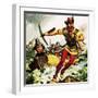 William Tell, the Swiss Patriot, Jumping from a Boat on Lake Lucerne-McConnell-Framed Giclee Print