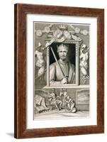 William the Conqueror, 11th century Duke of Normandy and King of England, (18th century)-George Vertue-Framed Giclee Print