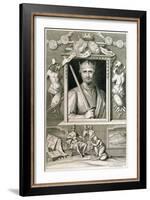 William the Conqueror, 11th century Duke of Normandy and King of England, (18th century)-George Vertue-Framed Giclee Print