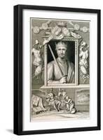 William the Conqueror, 11th century Duke of Normandy and King of England, (18th century)-George Vertue-Framed Giclee Print