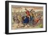 William the Conqueror, Duke of Normandy, Wounded at the Battle of Mantes-null-Framed Giclee Print