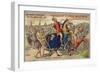 William the Conqueror, Duke of Normandy, Wounded at the Battle of Mantes-null-Framed Giclee Print