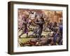 William the Conqueror Injured at Mantes-La-Joilie in 1087-Pat Nicolle-Framed Giclee Print