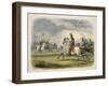 William the Lion Taken Prisoner, from a Chronicle of England BC 55 to AD 1485, Pub. London, 1863-James William Edmund Doyle-Framed Giclee Print