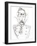 William the Second, emperor of Germany; King of Prussia; caricature-Neale Osborne-Framed Giclee Print