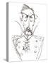 William the Second, emperor of Germany; King of Prussia; caricature-Neale Osborne-Stretched Canvas