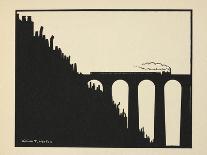The viaduct, plate 37 from A Book of Images, introduced by W B Yeats, 1898-William Thomas Horton-Giclee Print