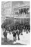 Speculators on the Corner, Ballarat, Australia, 1886-William Thomas Smedley-Giclee Print