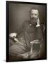 William Thomas Stead English Journalist in 1893-W&d Downey-Framed Photographic Print