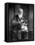 William Thomson, Lord Kelvin with His Compass-Science Source-Framed Stretched Canvas