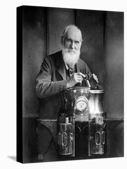 William Thomson, Lord Kelvin with His Compass-Science Source-Stretched Canvas