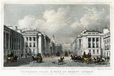 Waterloo Place and Part of Regent Street, Westminster, London, 1828-William Tombleson-Giclee Print