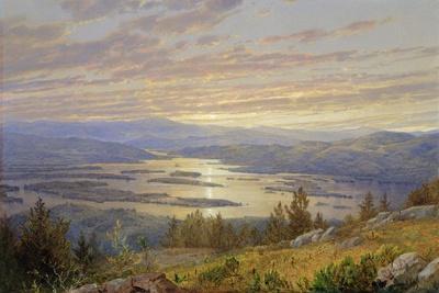 Lake Squam from Red Hill, 1874