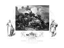 King Richard I (1157-11) at the Battle of Jaffa, 1192-William Turner Davey-Giclee Print