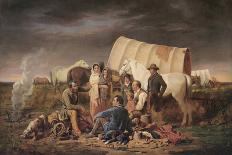 Marion Crossing the Pedee, 1852-William Tylee Ranney-Framed Stretched Canvas