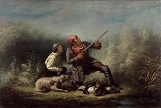 The Retrieve, 1850-William Tylee Ranney-Framed Stretched Canvas