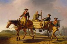 Marion Crossing the Pedee, 1852-William Tylee Ranney-Framed Stretched Canvas